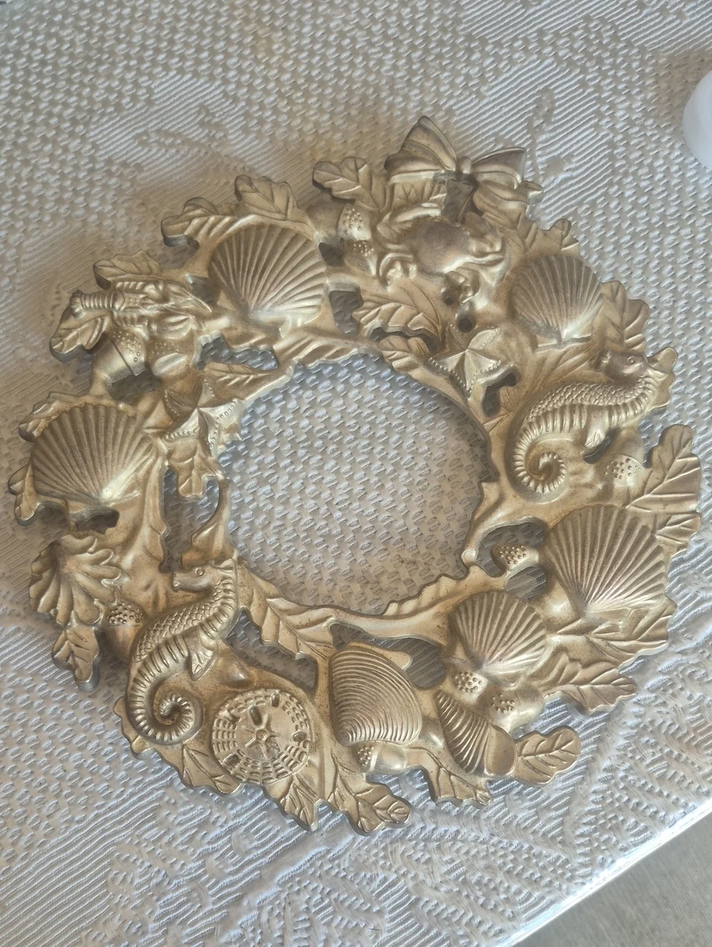 Seashell & Seahorse Decorative Trivet